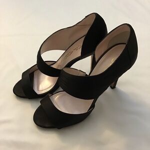 Caparros Xing in Black Satin